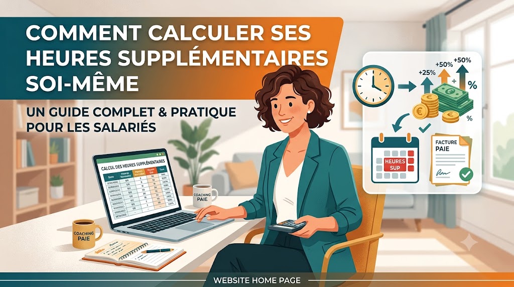 Heures supplémentaires 2026 : calcul, taux et plafonds